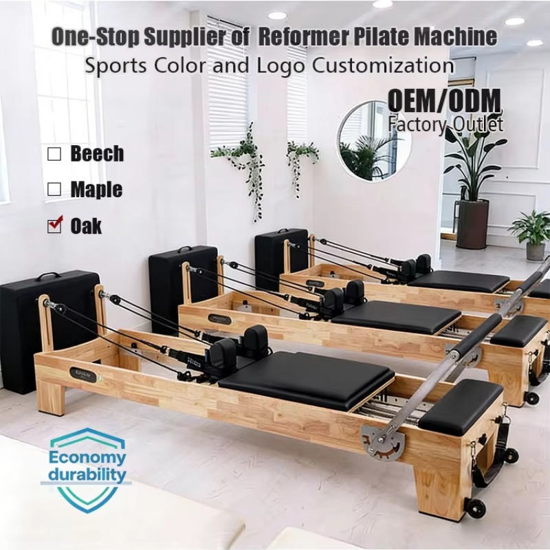 Pilates Yoga Training - เครื่องพิลาทิส รีฟอร์เมอร์ อุปกรณ์ออกกำลังกาย โยคะ เครื่องพิลาทส์เบด กีฬา