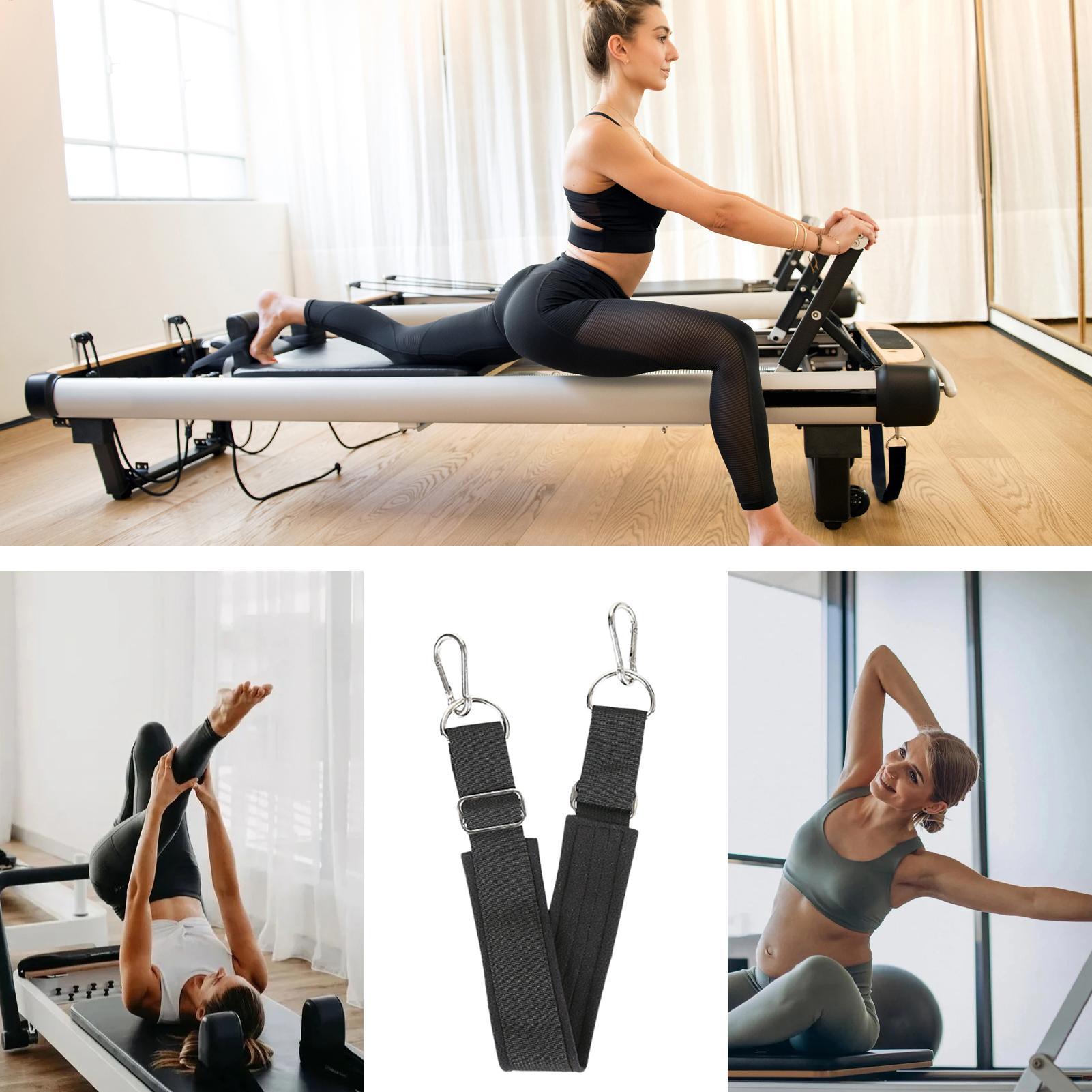 Pilates Yoga Training - สายรัดเท้าพิลาทิสแบบหนา ปรับได้ กันลื่น ทนทาน สำหรับโยคะ พิลาทิส