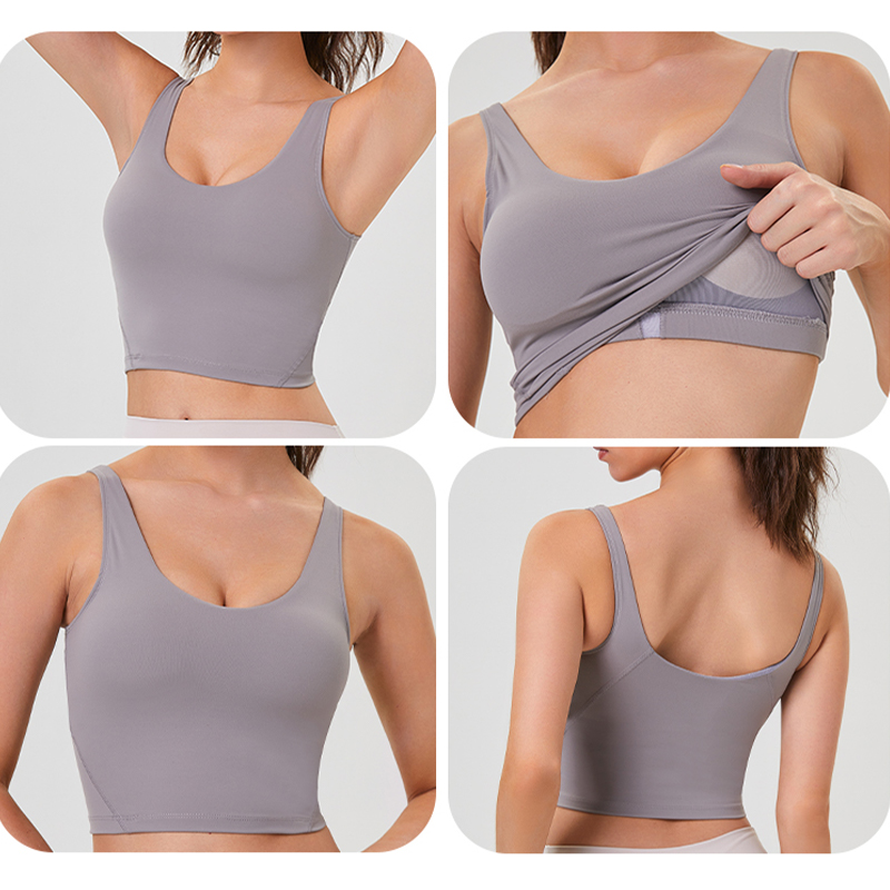 Pilates Yoga Wear - ผู้หญิงโยคะเสื้อกั๊กออกกําลังกายพิลาทิส Activewear Tops Running GYM สวยออกกําลังกายเสื้อผ้ากีฬา