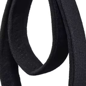 Pilates Yoga Resistance Ring - สายรัดข้อเท้าแบบยืดหยุ่นสำหรับโยคะและพิลาทิส 1 ชิ้น พร้อมห่วงคู่ อุปกรณ์เสริมสำหรับการออกกำลังกาย สายยืดต้านแรงแบบยืดหยุ่น