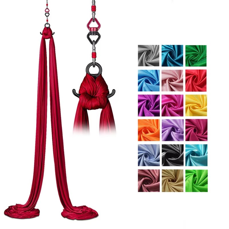 Pilates Yoga Aerial - 2026 สินค้าขายดี คุณภาพสูง ผ้าไหม 8 เมตร