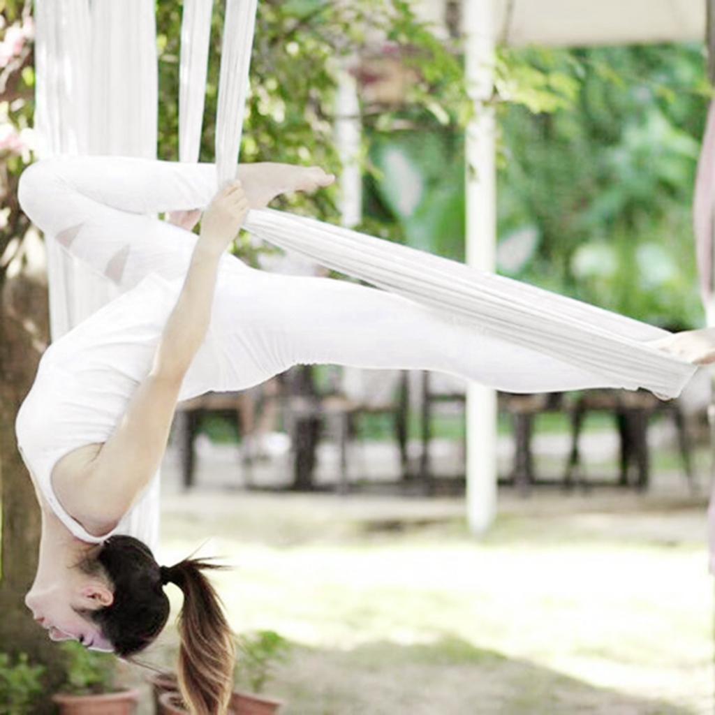เปลโยคะแบบยืดหยุ่น 2.8 ม. ทำจา - Pilates Yoga Aerial บทวิจารณ์และราคา