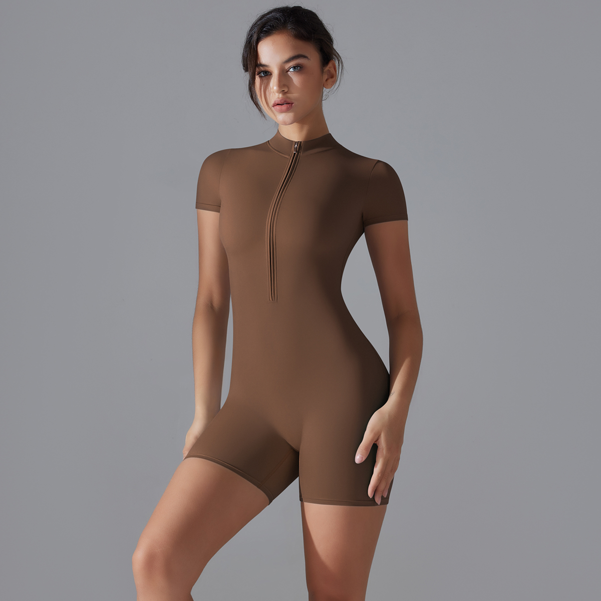 ชุดโยคะชุดสตรี One- Piece ชุดซ - Pilates Yoga Wear บทวิจารณ์และราคา