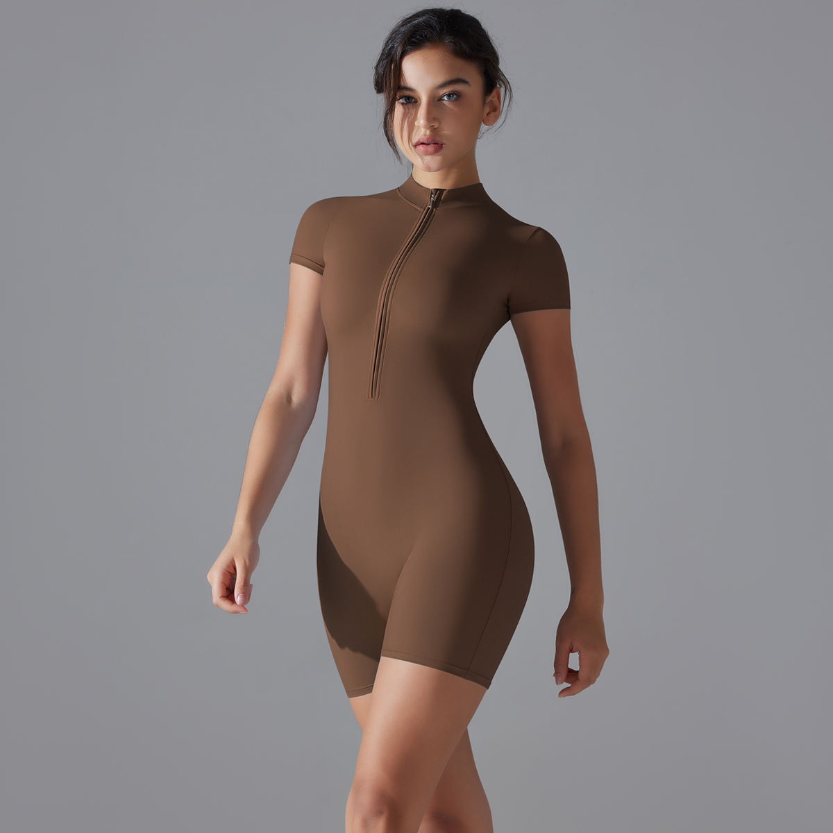 ชุดโยคะชุดสตรี One- Piece ชุดซ - Pilates Yoga Wear บทวิจารณ์และราคา