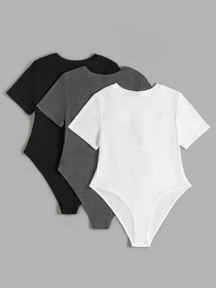 จั๊มสูทแขนสั้นคอกลมผู้หญิงขนาด - Pilates Yoga Wear บทวิจารณ์และราคา