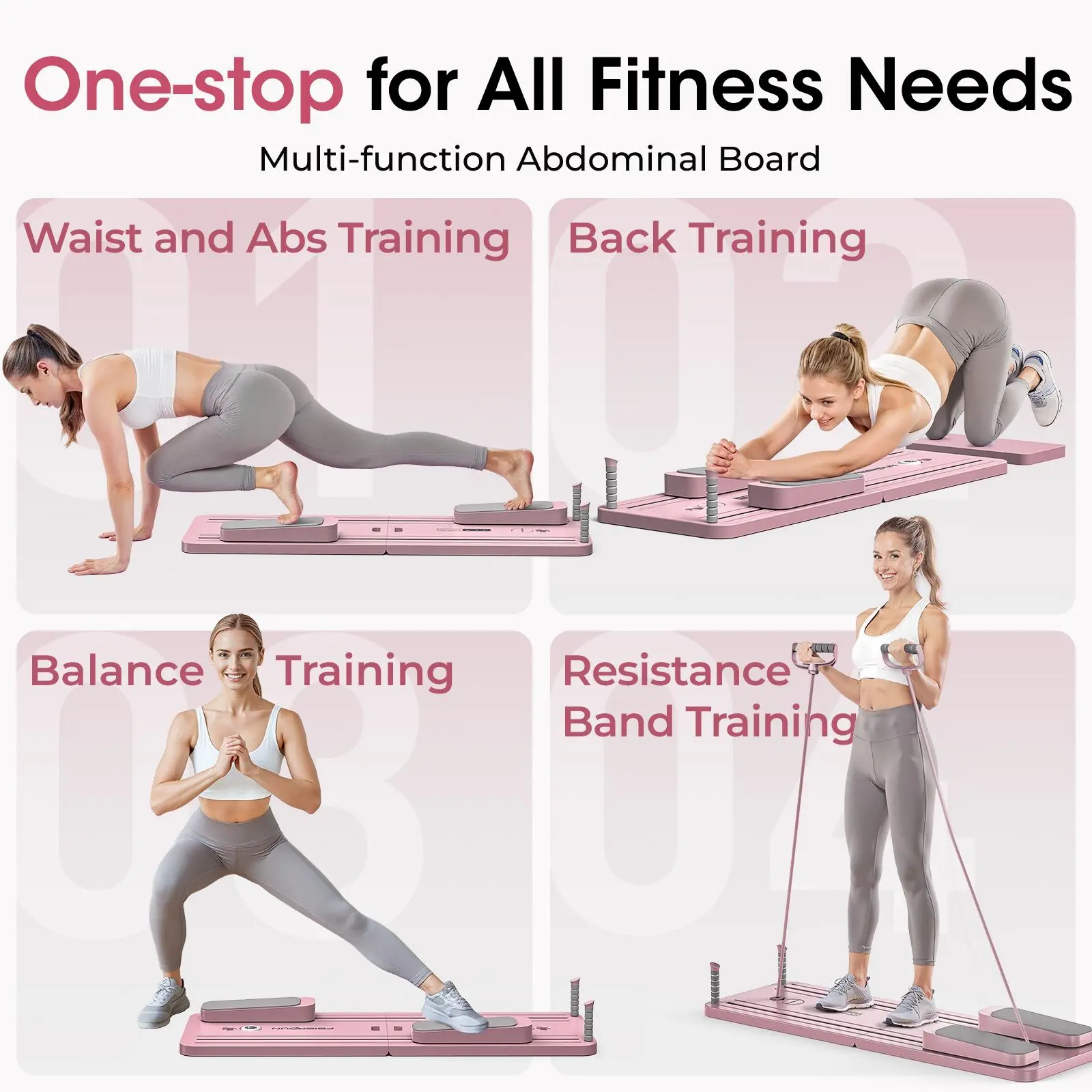 บอร์ดพิลาทิสแบบพับได้ อุปกรณ์ฝ - Pilates Yoga Training บทวิจารณ์และราคา