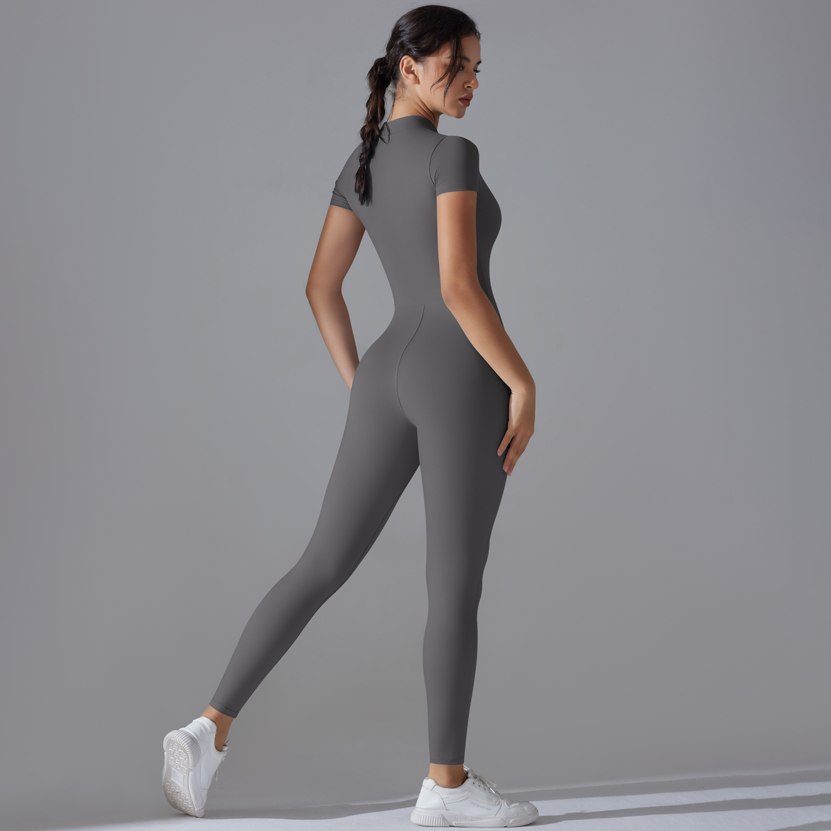 ชุดโยคะชุดสตรี One- Piece ชุดซ - Pilates Yoga Wear บทวิจารณ์และราคา