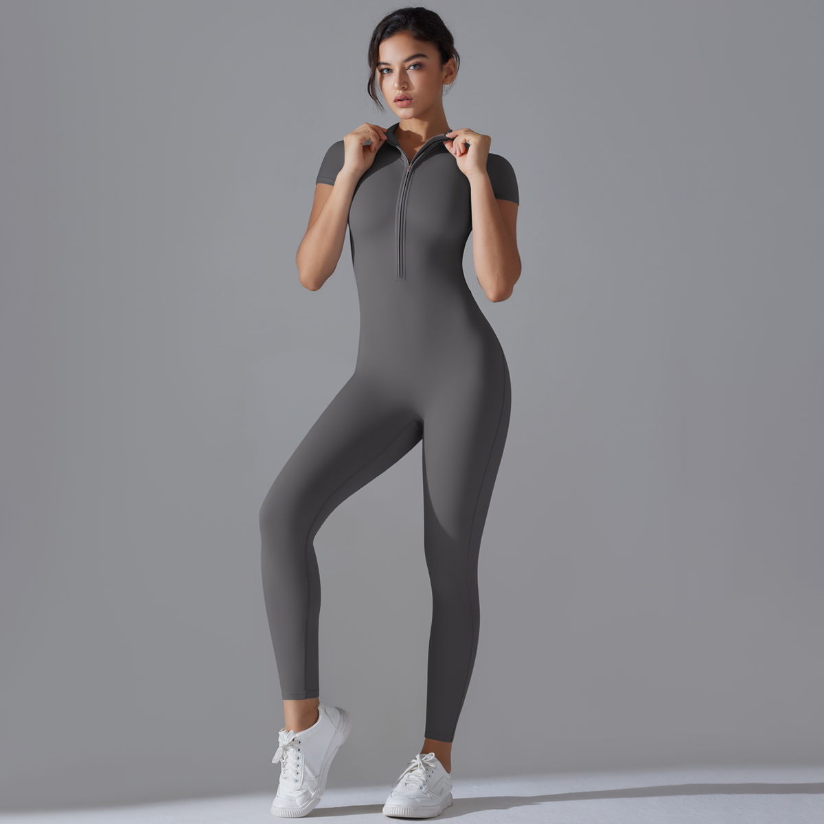 ชุดโยคะชุดสตรี One- Piece ชุดซ - Pilates Yoga Wear บทวิจารณ์และราคา
