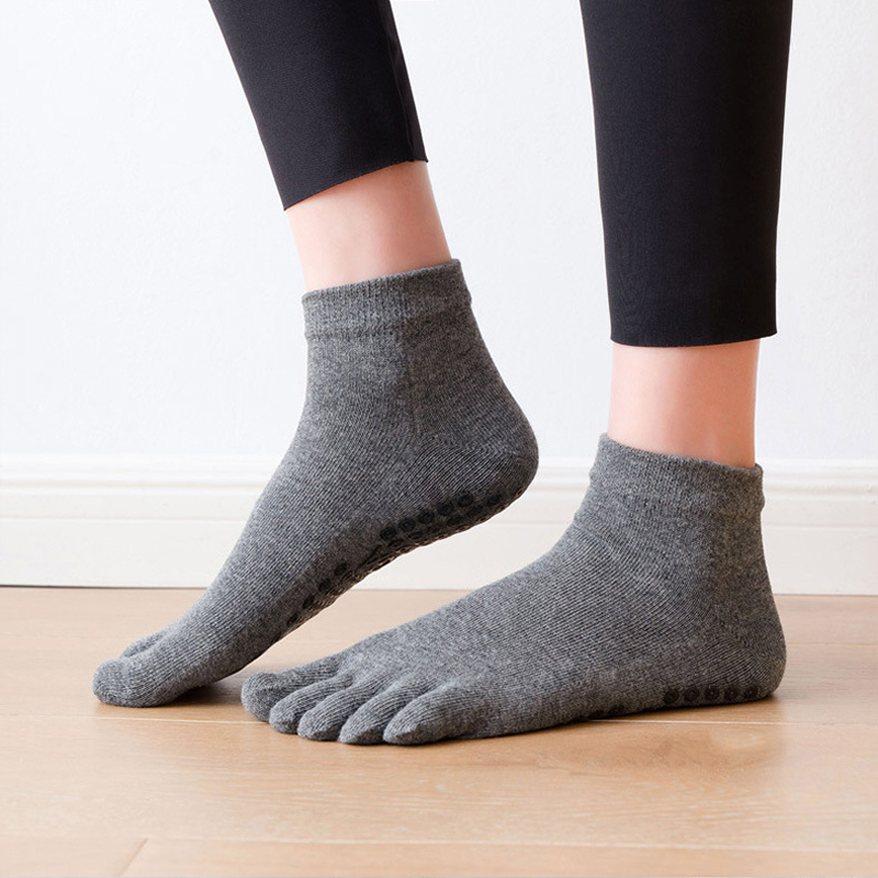 ถุงเท้าซิลิโคนกันลื่นสำหรับผู้ - Medias Para Pilates Y Yoga บทวิจารณ์และราคา
