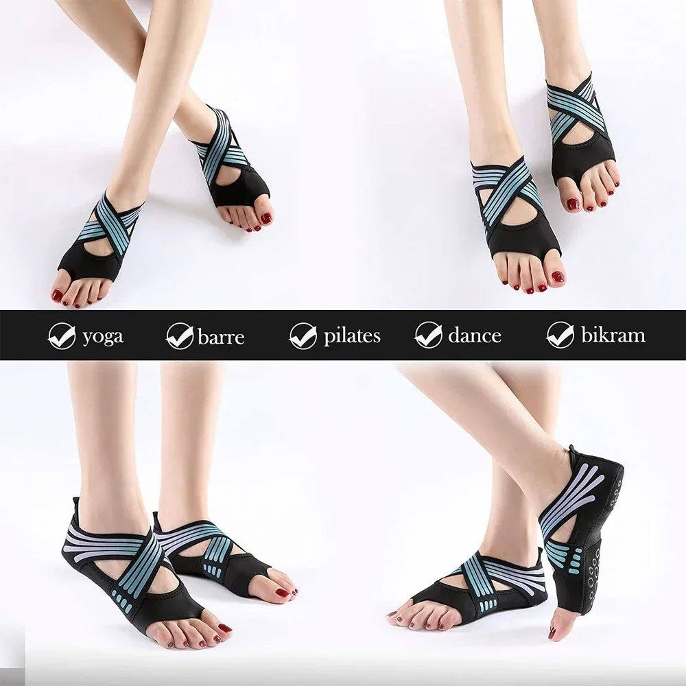 รองเท้าโยคะกันลื่นแบบมืออาชีพ  - Medias Para Pilates Y Yoga บทวิจารณ์และราคา