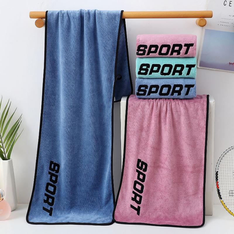 ใหม่ 30*110 ซม. ผ้าขนหนูกีฬาเส - Pilates Yoga Towel บทวิจารณ์และราคา