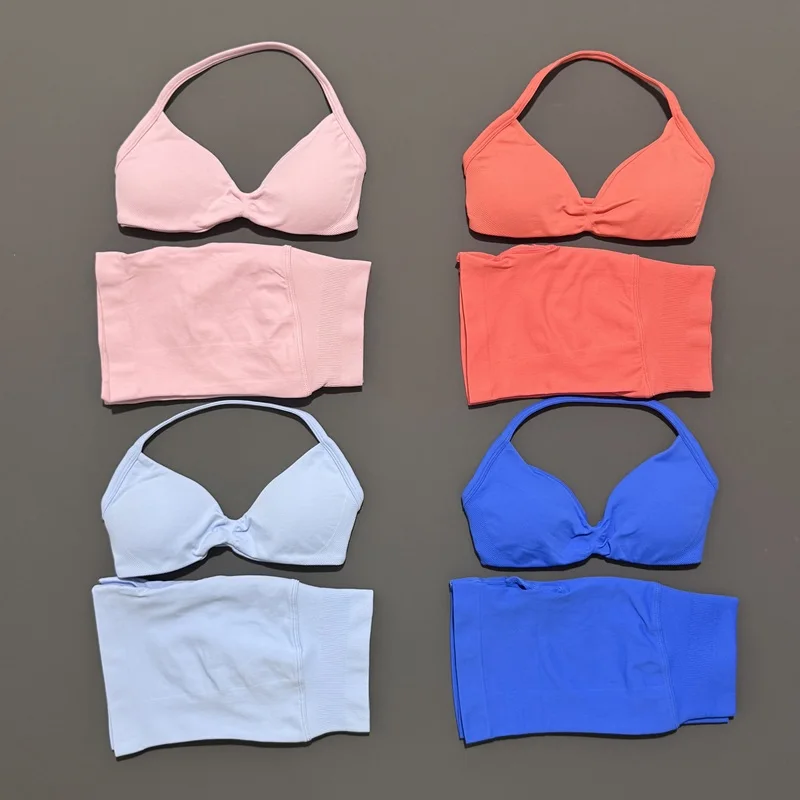 2 ชิ้น HISTELLO ชุดกีฬาชุดโยคะ - Pilates Yoga Wear บทวิจารณ์และราคา