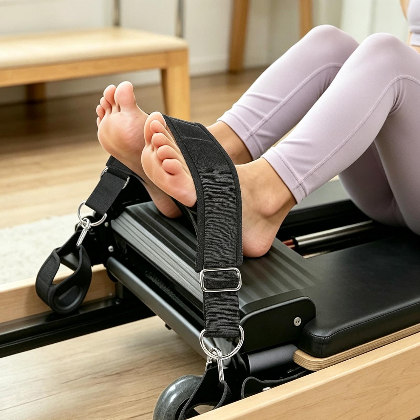 สายรัดเท้าพิลาทิสแบบหนา ปรับได - Pilates Yoga Training บทวิจารณ์และราคา