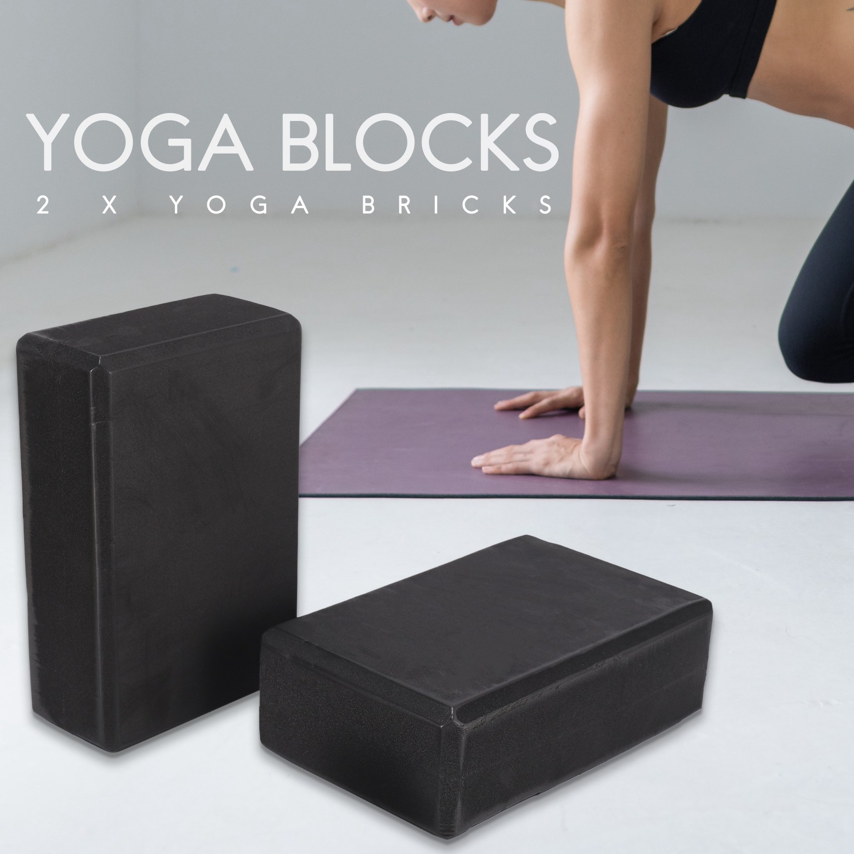 A89E-ชุดบล็อกโยคะและสายโยคะ บล - Pilates Yoga Tone บทวิจารณ์และราคา