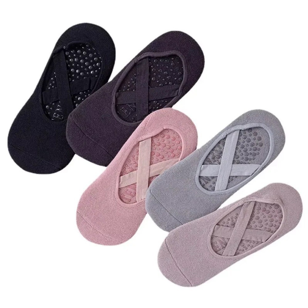 1/3 คู่ ถุงเท้าโยคะ ผู้หญิง ผ้ - Pilates Yoga Towel บทวิจารณ์และราคา