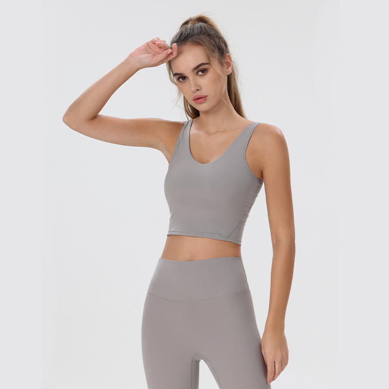 ผู้หญิงโยคะเสื้อกั๊กออกกําลังก - Pilates Yoga Wear บทวิจารณ์และราคา