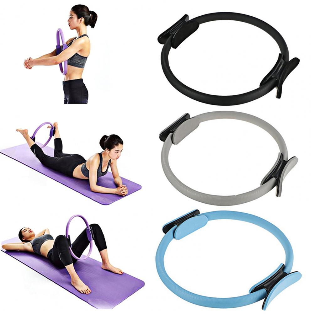 ผู้หญิงโยคะฟิตเนสแหวนวงกลมพิลา - Pilates Yoga Resistance Ring บทวิจารณ์และราคา
