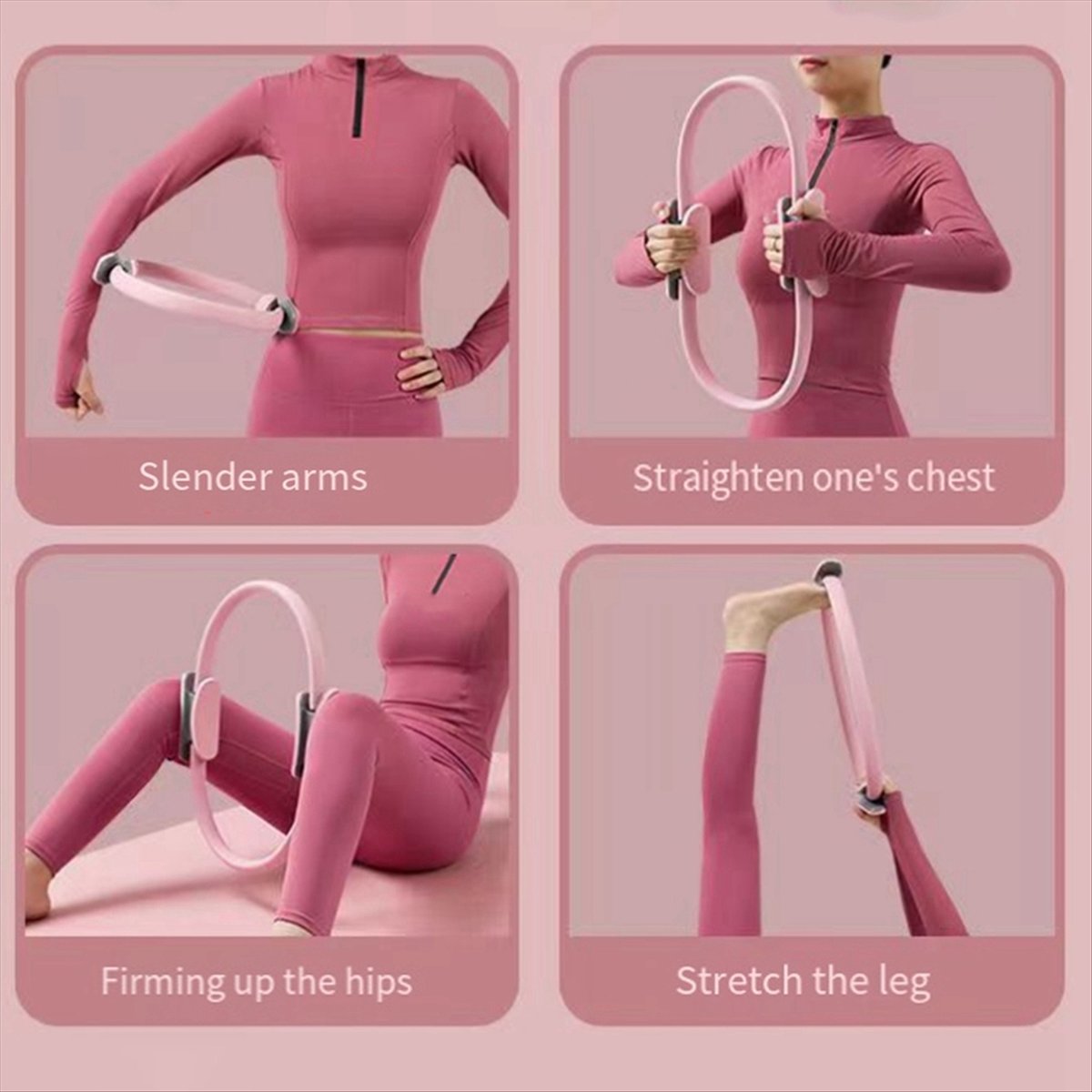 ABXY พิลาทิส ริง พิลาทิส เมจิก - Pilates Yoga Resistance Ring บทวิจารณ์และราคา