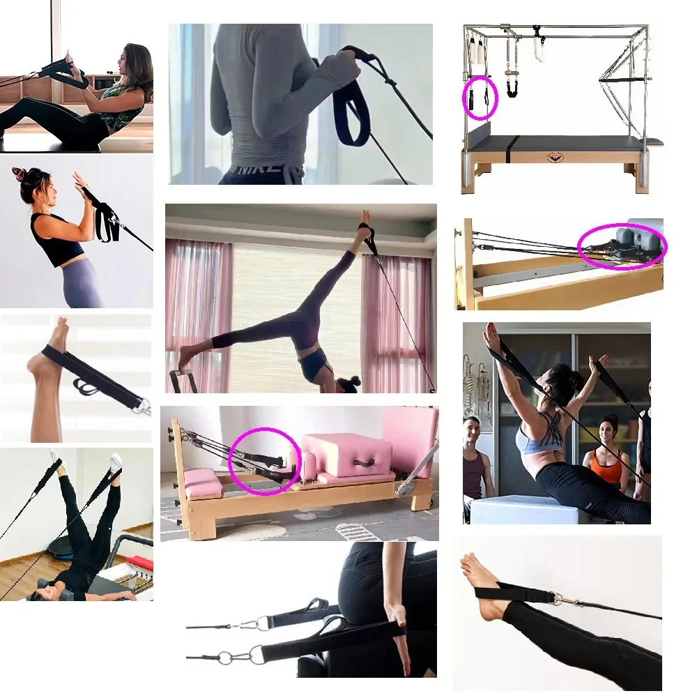 สายรัดข้อเท้าแบบยืดหยุ่นสำหรับ - Pilates Yoga Resistance Ring บทวิจารณ์และราคา