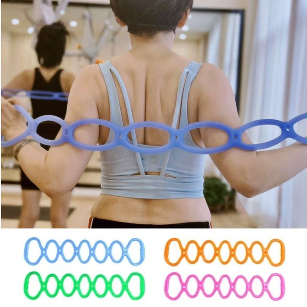 สายยืดออกกำลังกาย 7 วง แบบพกพา - Pilates Yoga Resistance Ring บทวิจารณ์และราคา
