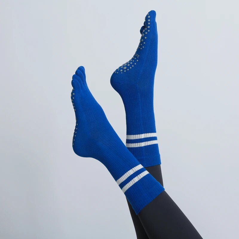 ถุงเท้าโยคะระบายอากาศได้สำหรับ - Medias Para Pilates Y Yoga บทวิจารณ์และราคา