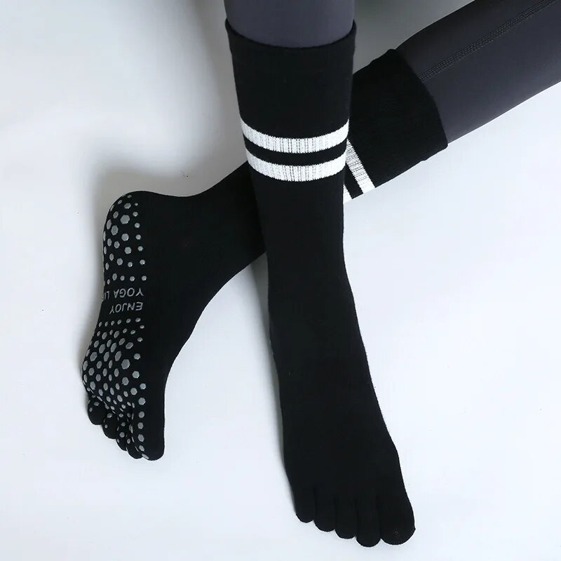 ถุงเท้าโยคะระบายอากาศได้สำหรับ - Medias Para Pilates Y Yoga บทวิจารณ์และราคา