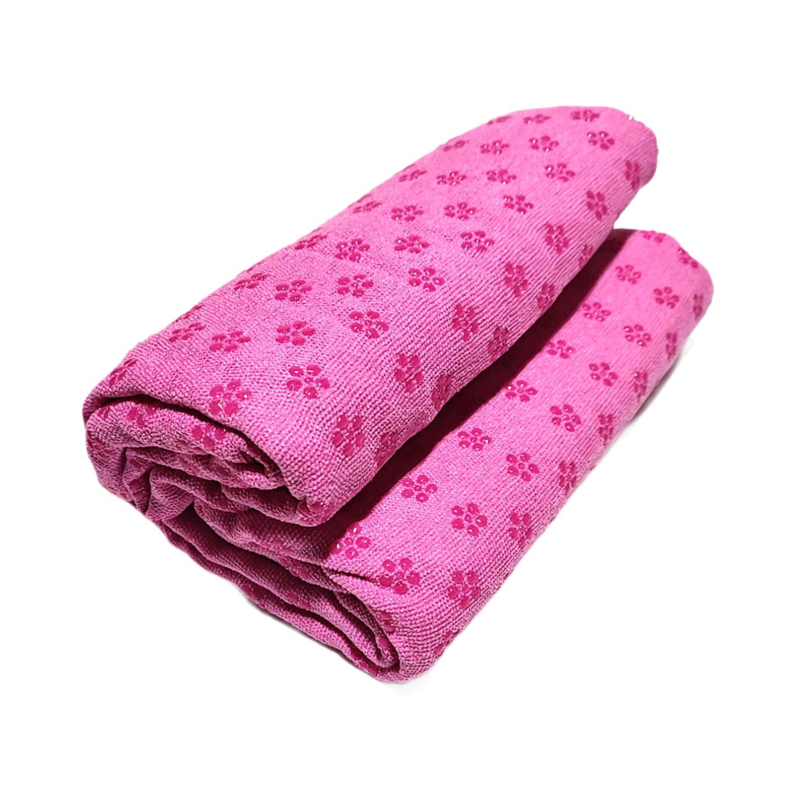 ผ้าเช็ดเท้าสำหรับโยคะ ผ้าไมโคร - Pilates Yoga Towel บทวิจารณ์และราคา