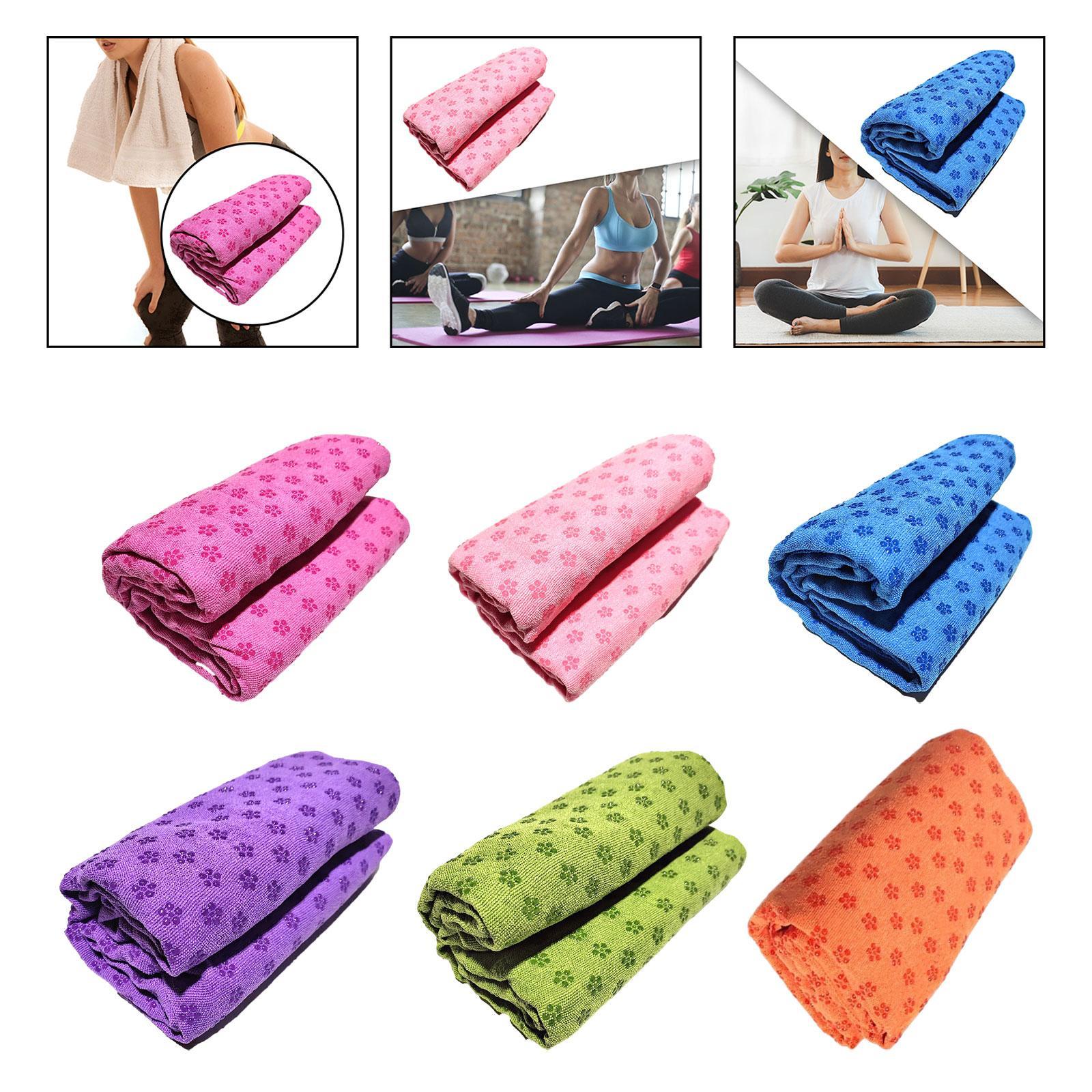 ผ้าเช็ดเท้าสำหรับโยคะ ผ้าไมโคร - Pilates Yoga Towel บทวิจารณ์และราคา
