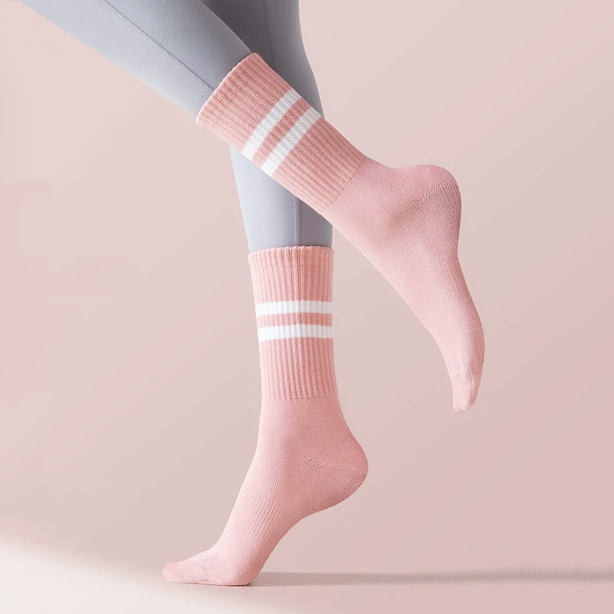 ถุงเท้ายาวสำหรับโยคะ 3 คู่ พร้ - Medias Para Pilates Y Yoga บทวิจารณ์และราคา