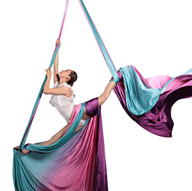 เปลญวนโยคะแบบแขวน, ผ้าไนลอนทนท - Pilates Yoga Aerial บทวิจารณ์และราคา