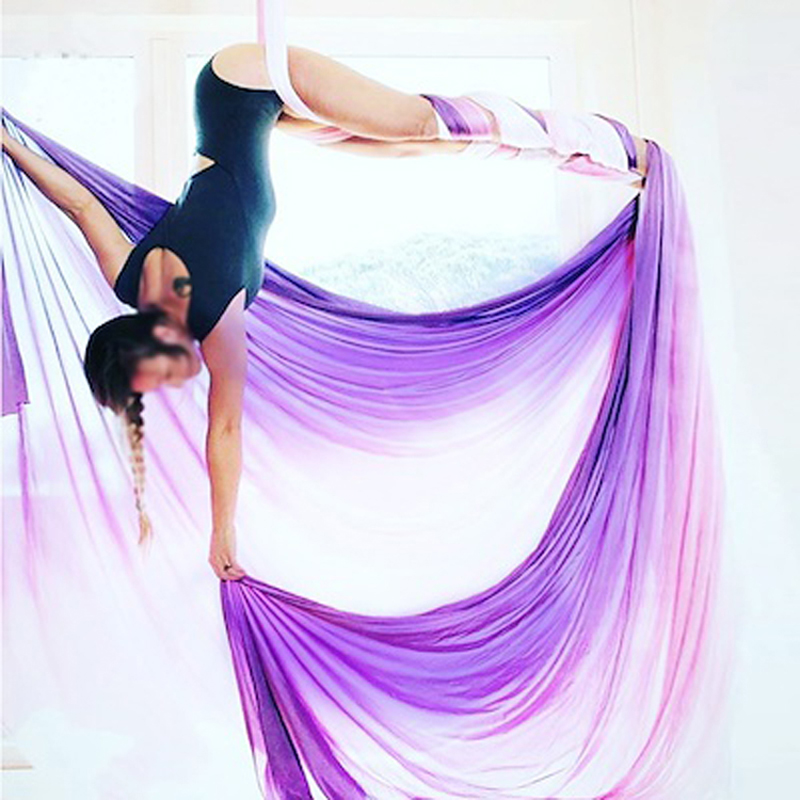 เปลญวนโยคะแบบแขวน, ผ้าไนลอนทนท - Pilates Yoga Aerial บทวิจารณ์และราคา