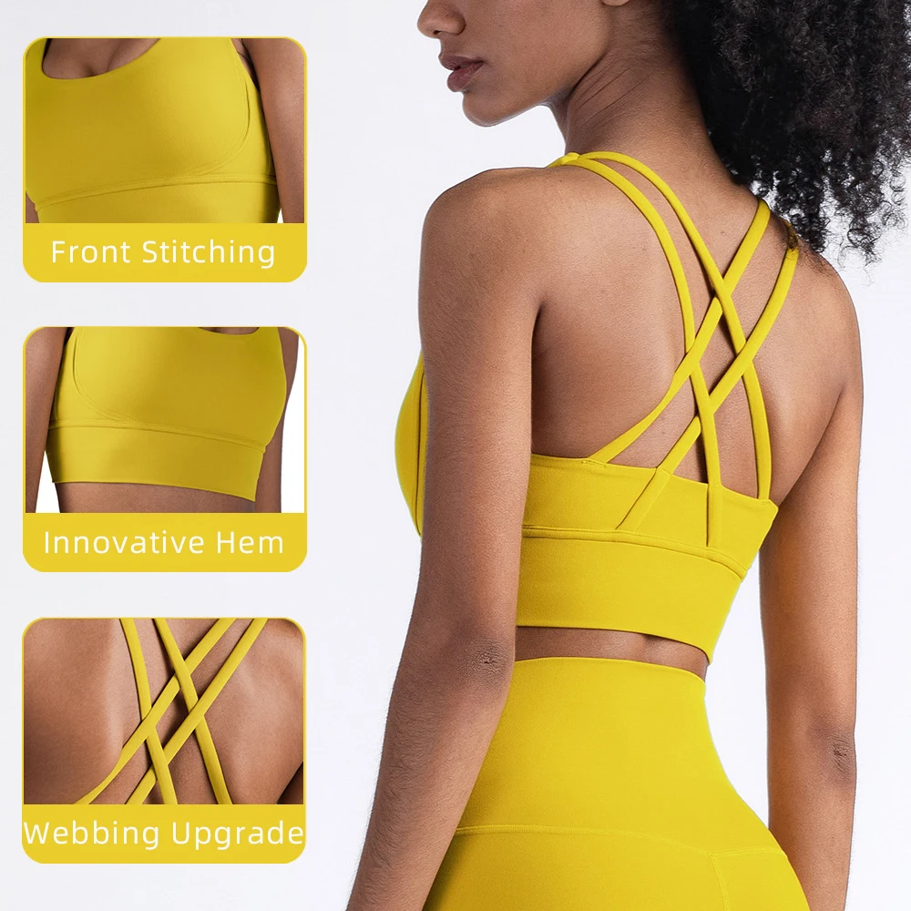 สปอร์ตบราสำหรับสตรีฤดูร้อนแฟชั - Pilates Yoga Wear บทวิจารณ์และราคา
