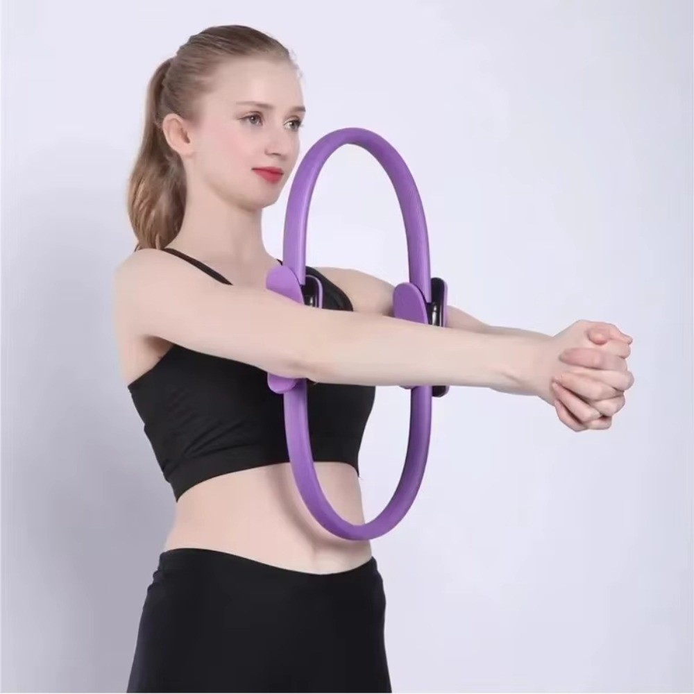 อุปกรณ์โยคะ วงแหวนพิลาทิส วงแห - Pilates Yoga Resistance Ring บทวิจารณ์และราคา