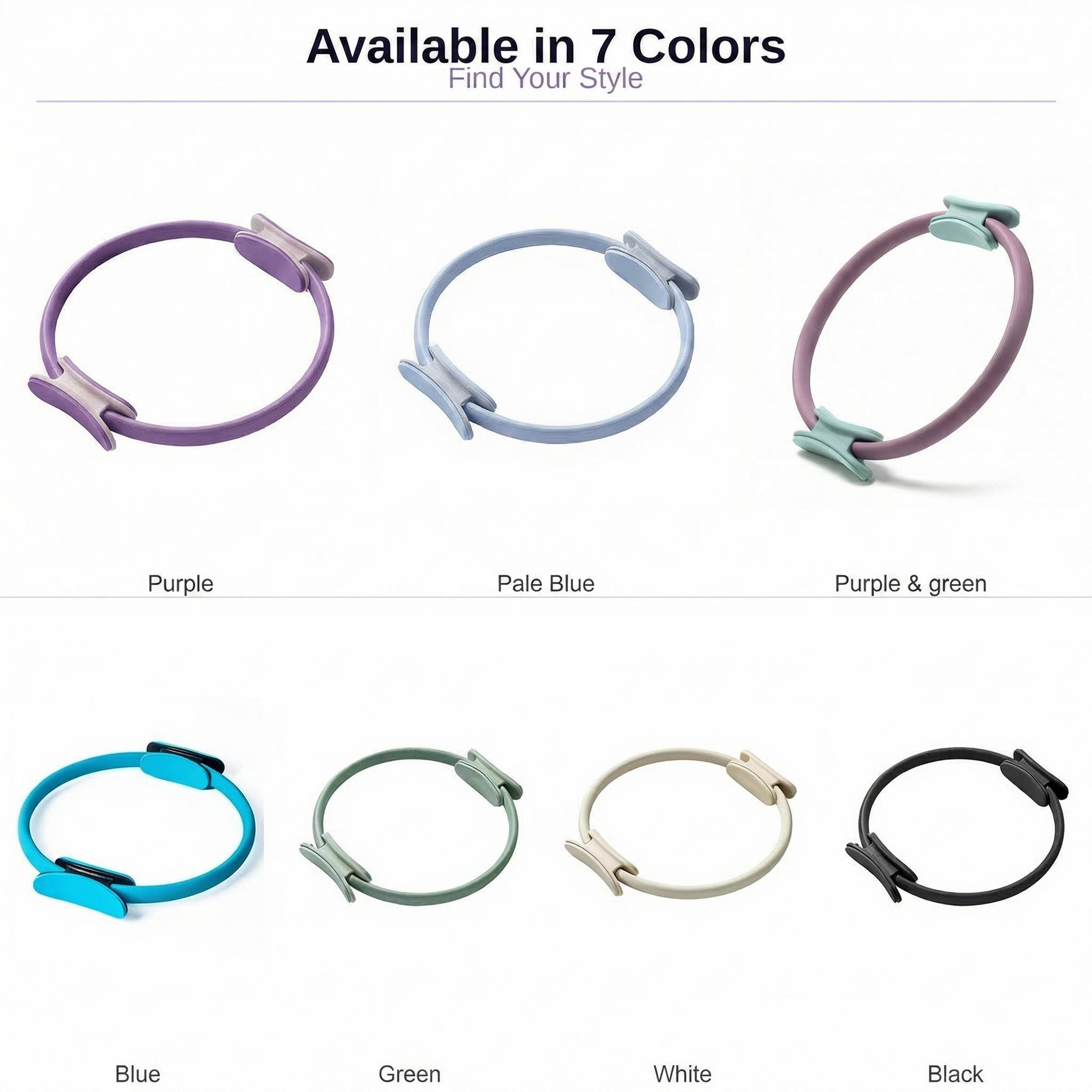 วงแหวนพิลาทิสขนาด 38 ซม. วงเวี - Pilates Yoga Resistance Ring บทวิจารณ์และราคา