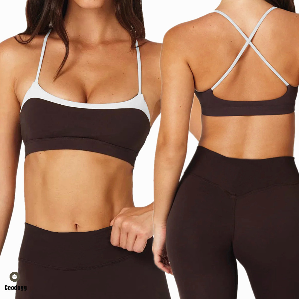 แพดโยคะบราสำหรับผู้หญิงกางเกงว - Pilates Yoga Wear บทวิจารณ์และราคา